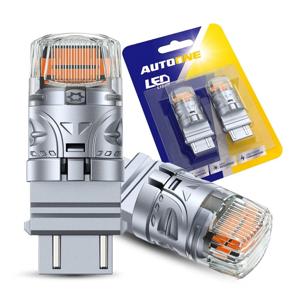 Pair 3157 3156 3057 Front Turn Signal Light Bulb for