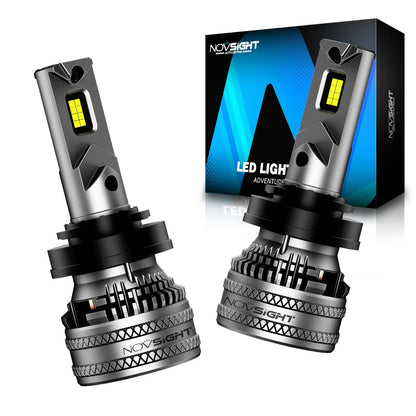 2X H11 LED Headlight Bulbs Kit 6500K 60000LM for High/Low Beam