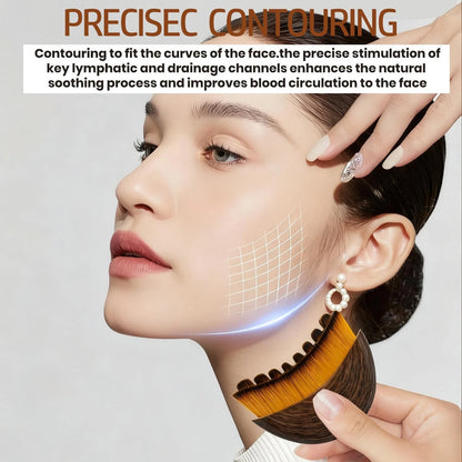 Lymphatic Face Brush for Facial Contouring and Dry Brushing