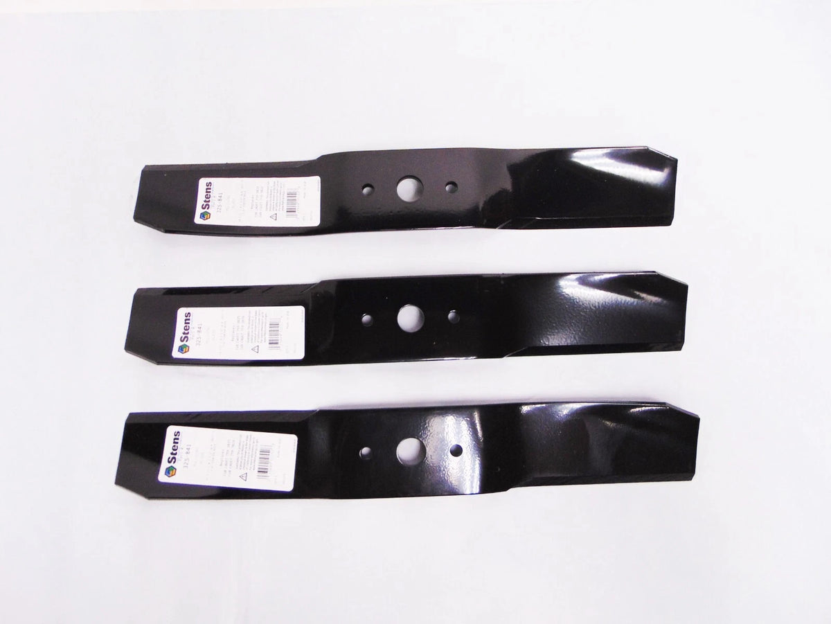 Set of 3 Mulching Blades for Lawn Mower