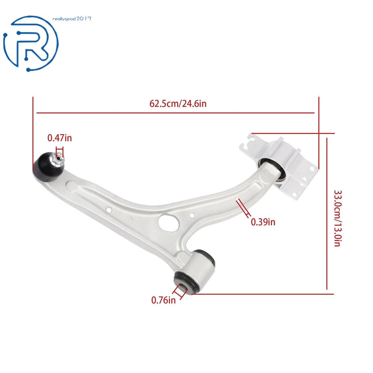 Pair Lower Control Arms for Mercedes-Benz CLA250 B250 (2013–2019)