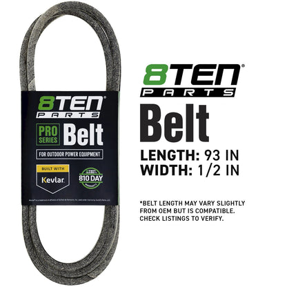 8TEN Kevlar Belt for Toro Commercial Walk 40 TurboForce (110-6972)
