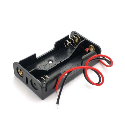 2X 3V Battery Holder Case Box for Series AA Batteries with Wire Leads (10 Pcs)