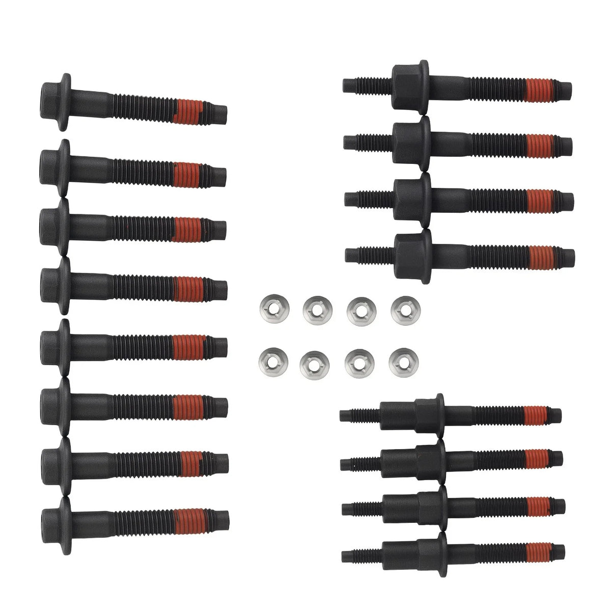 Exhaust Manifold Stud Bolt Nut Kit for Jeep Grand Cherokee Commander (2005–2010)