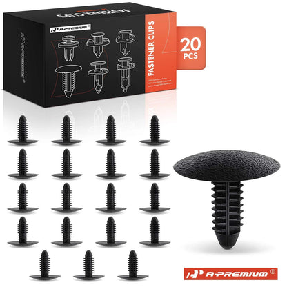 Set of 20 Clips Trim Panel Hood Insulation Retainer Fasteners for Chevy (963-022, 22718305, 15480)