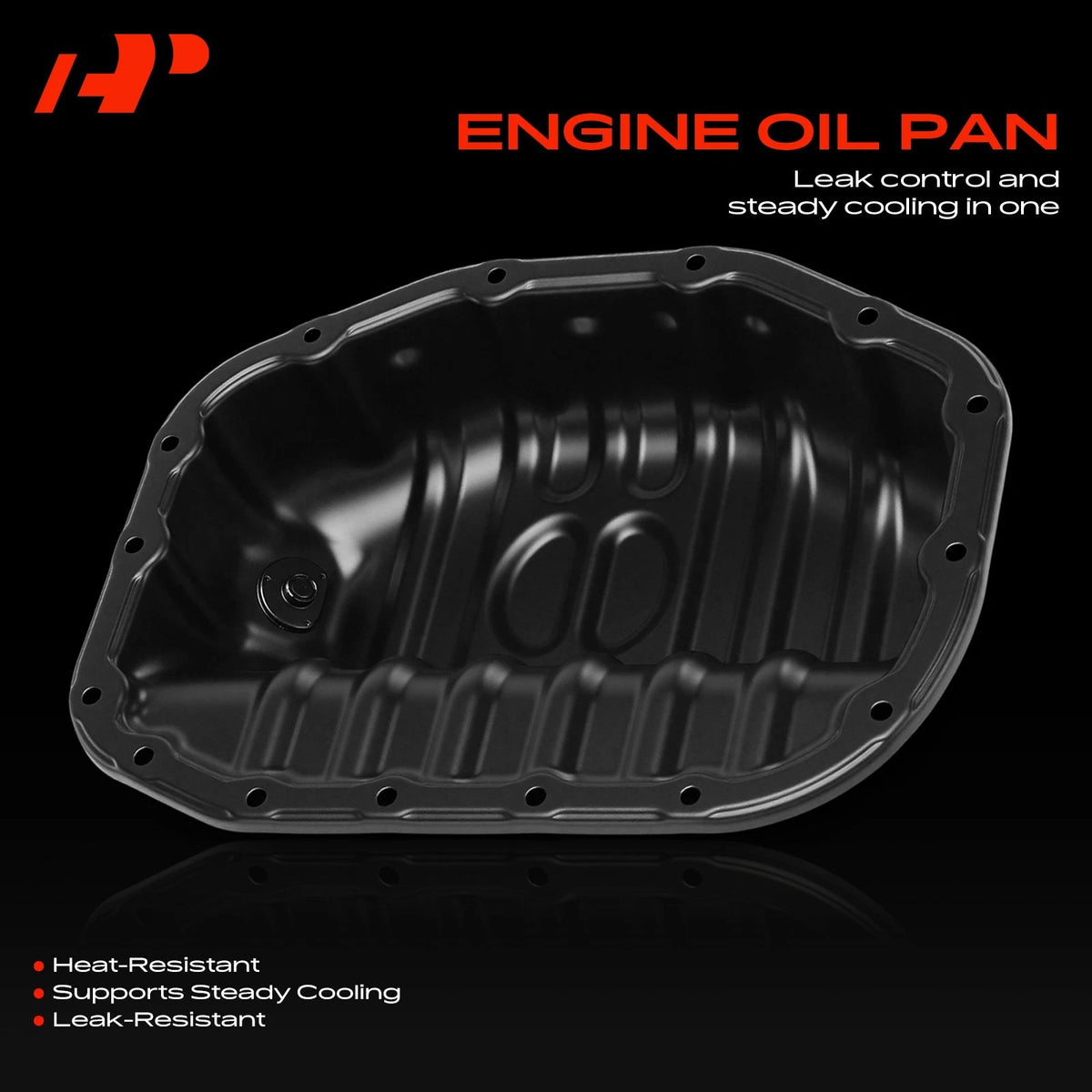 Lower Engine Oil Pan with Drain Plug for Lexus LS430 (2001–2006) 1210250120, 264-174