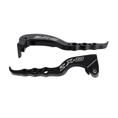 Pair CNC Front Brake Clutch Hand Lever for Kawasaki ZX10R (2006–2007)
