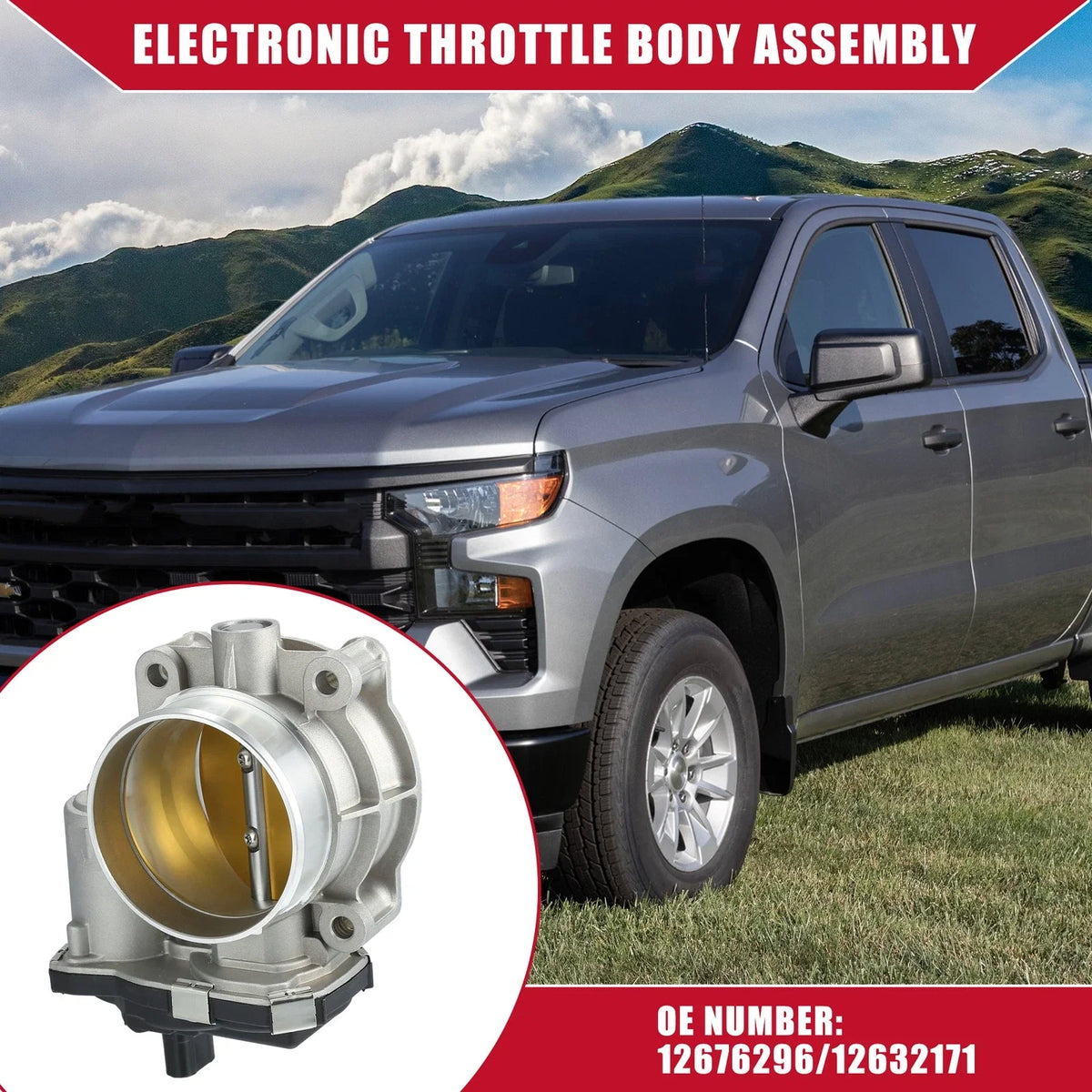 Electronic Throttle Body Assembly for Chevrolet Express 2500 (2003–2021)