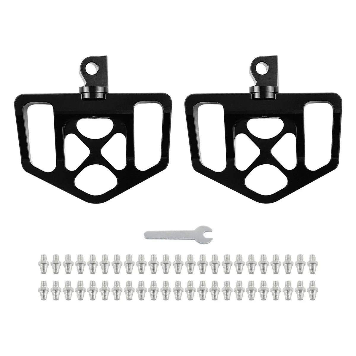 360° Rotating Foot Pegs for Harley-Davidson Road King & Street Glide (1994–2023)