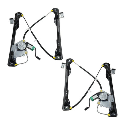 Set of 2 Window Regulators for Ford Focus (2000–2007) PLX-M0-660204-CL360A57, FO1350132, FO1351132
