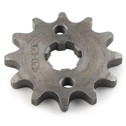17MM Front Chain Sprocket for 50cc 70cc 90cc 110cc 125cc Pit Dirt Bike (420-12T)