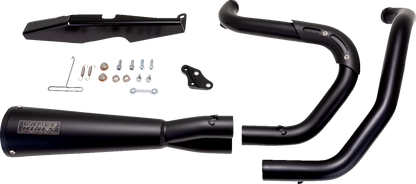 2-into-1 Upsweep Black Exhaust for Harley Sportster (2014–2022)