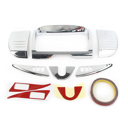 Tri Line Gauge Stereo Accent Set for Harley Touring Electra Street Glide (2014–2022)
