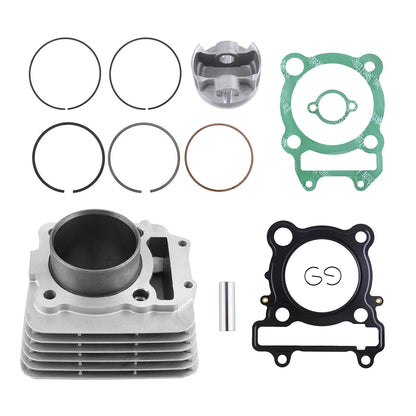 Stock Bore Cylinder Piston Top End Gasket Kit for Yamaha Raptor 250 (2008–2013) HL6KJB