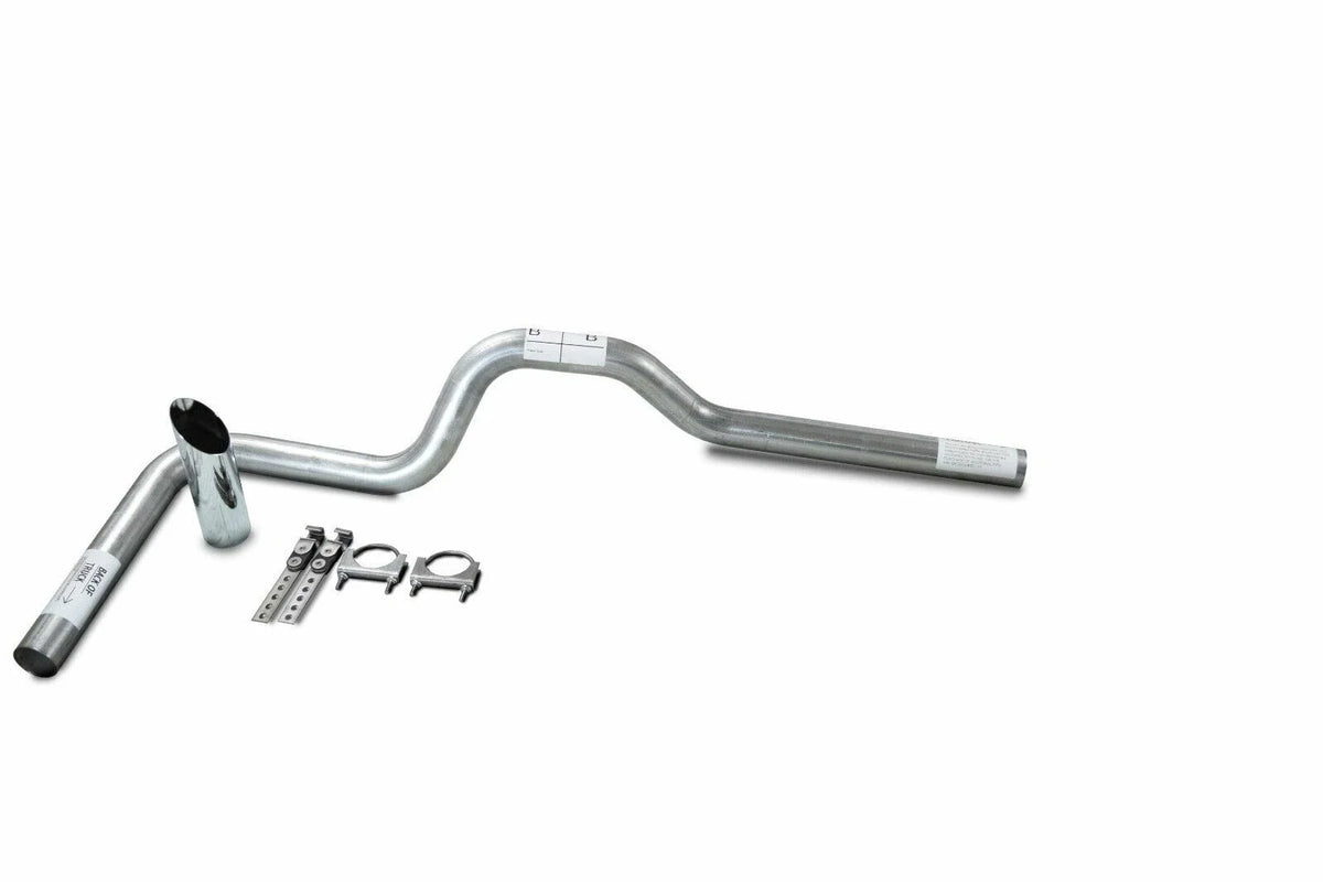 Single 3" Exhaust Kit for Ford F150 (2021–2025) No Muffler Slash Tip