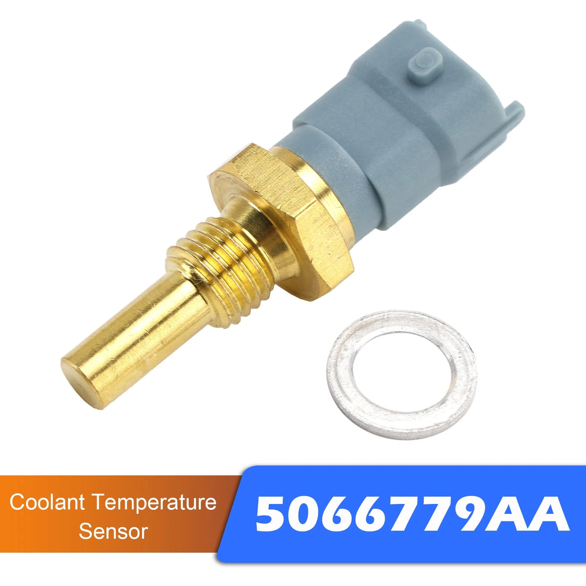 Coolant Temperature Sensor 5066779AA for Jeep Grand Cherokee (2005–2023)