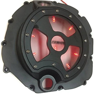 Red LED Engine Clutch Cover for Kawasaki ZX14R ZZR1400 (2006–2014)