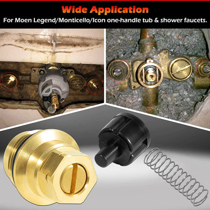 Stop-Check Valve Kit for Moen Legend, Monticello Tub & Shower Faucets