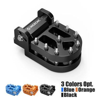 Dual Rear Brake Lever Step Plate for KTM 250 390 Adventure (2020–2025)