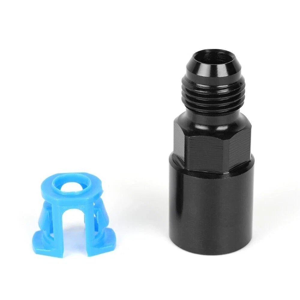 6AN AN6 Fuel Adapter Fitting to 5/16" Quick Connect for LS (W/ Clip)