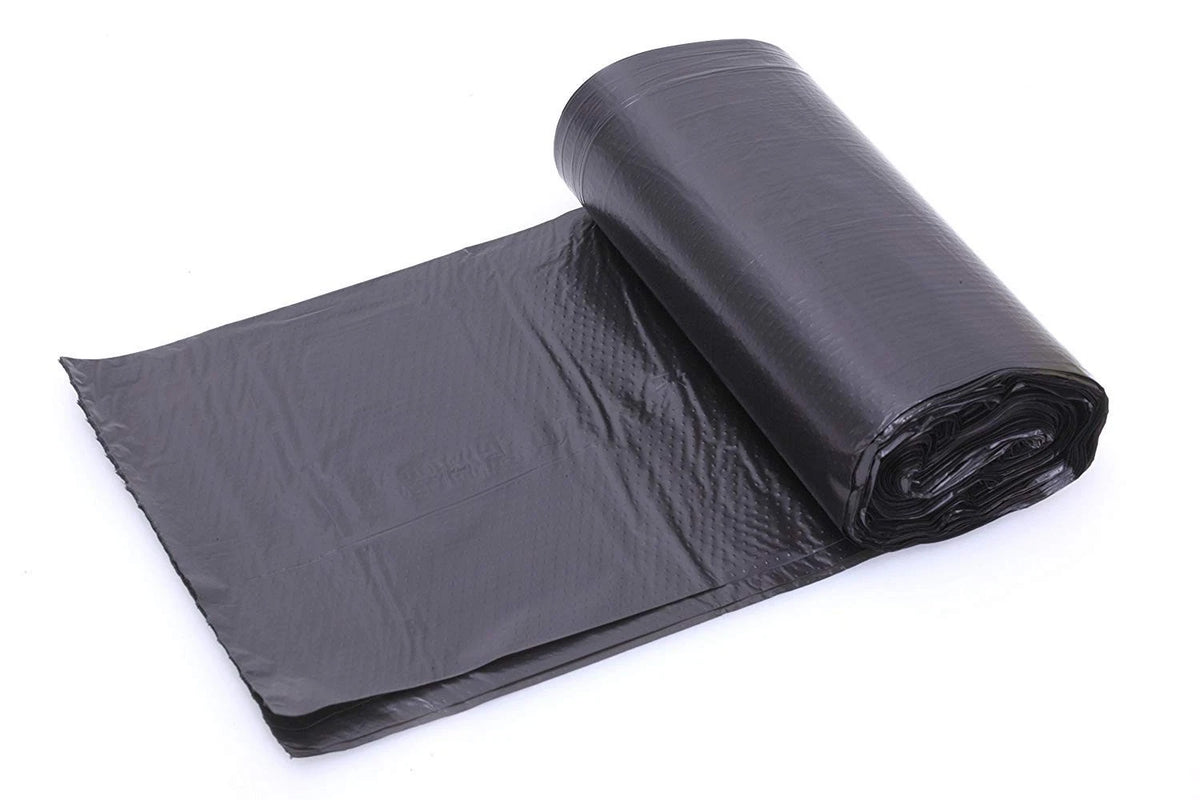 1.2-1.5 Gallon Small Wastebasket Trash Bags (Pack of 180) - Black