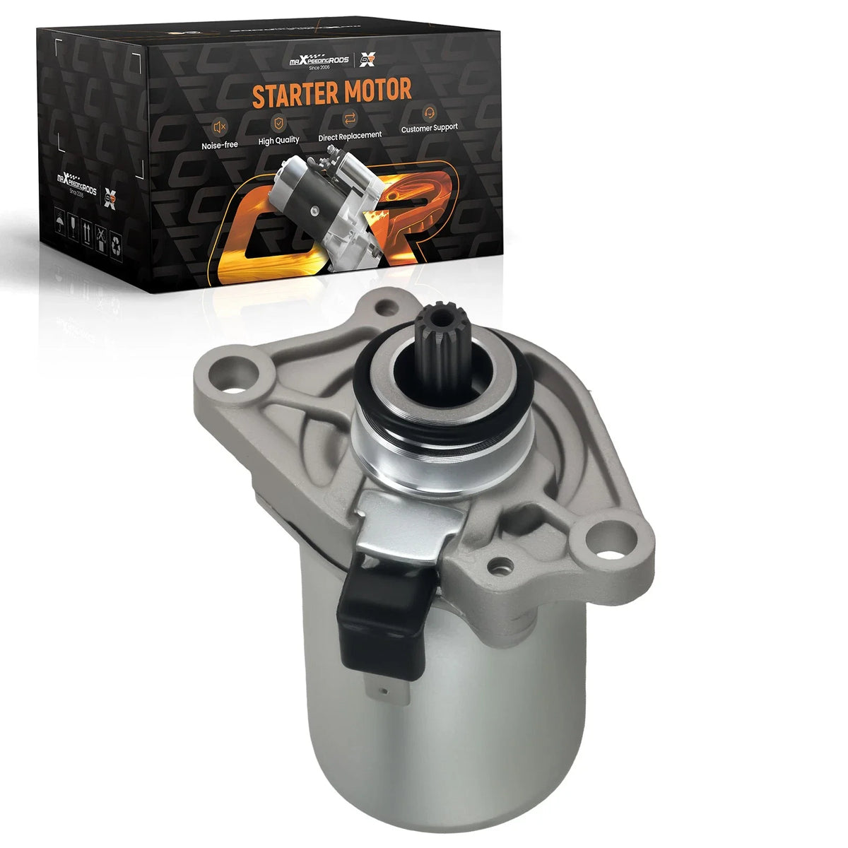 Starter Motor for Honda Elite 50 LX SR (1988–1993) 11 Teeth CCW 12V