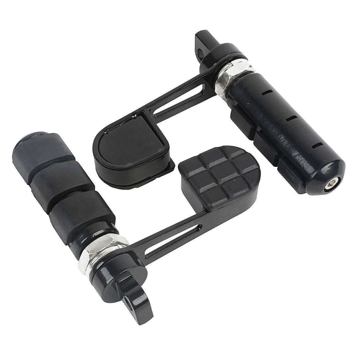 Foot Pegs Heel Support for Harley Sportster XL, Softail, FXWG, FXR