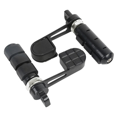 Foot Pegs Heel Support for Harley Sportster XL, Softail, FXWG, FXR