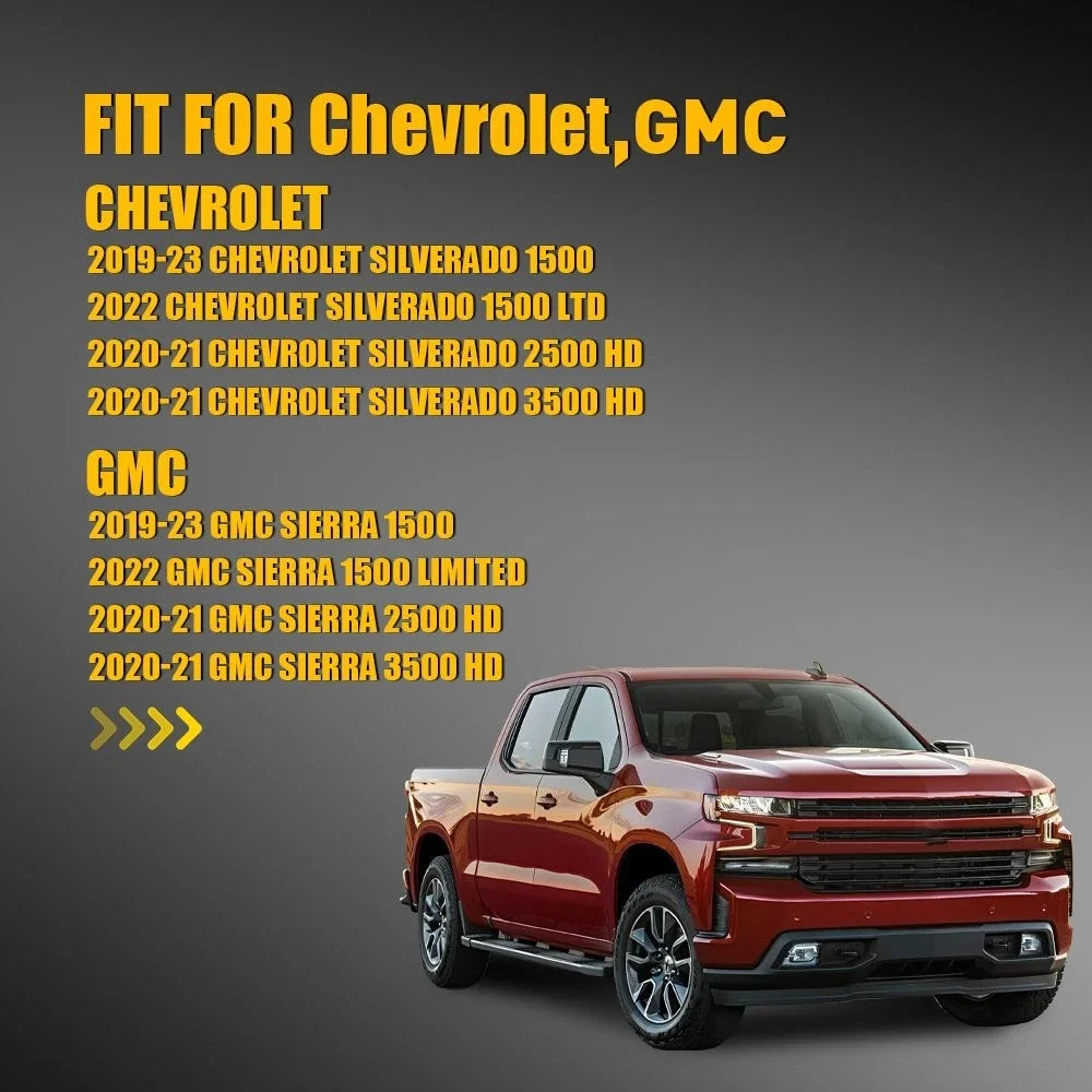 Heated Mirror Glass Right for Chevrolet Silverado 1500 GMC Sierra 1500 (2019–2023)