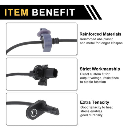 ABS Wheel Speed Sensor No. 57450SNAA01 for Honda Civic (2016–2021) Front Right