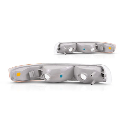 Parking Light Pair for Chevy Silverado 1500 (1999–2002) PLX-M0-GM166-U000L, GM2520173, GM2521173