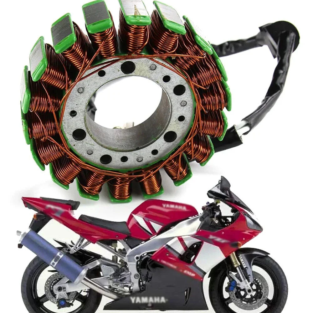 Magneto Stator Coil for Yamaha YZF-R1 (1998–2001) / YZF-R6 (1997–2002)