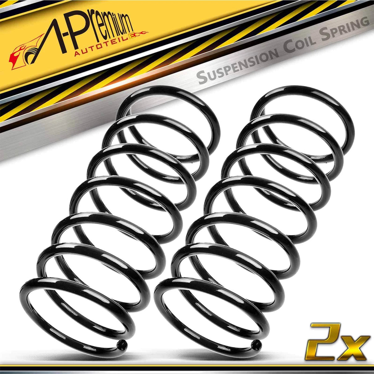 2X Rear Coil Springs for Mazda Protege, Ford Escort, Mercury (1991–1998) CC853