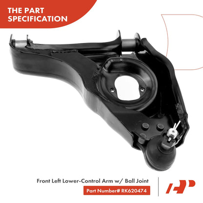 Front Left Lower Control Arm Ball Joint for Dodge Durango Dakota (1997–2004)