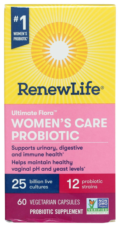 Renew Life Women's Probiotic Capsules 60 Count (Pack of 1)