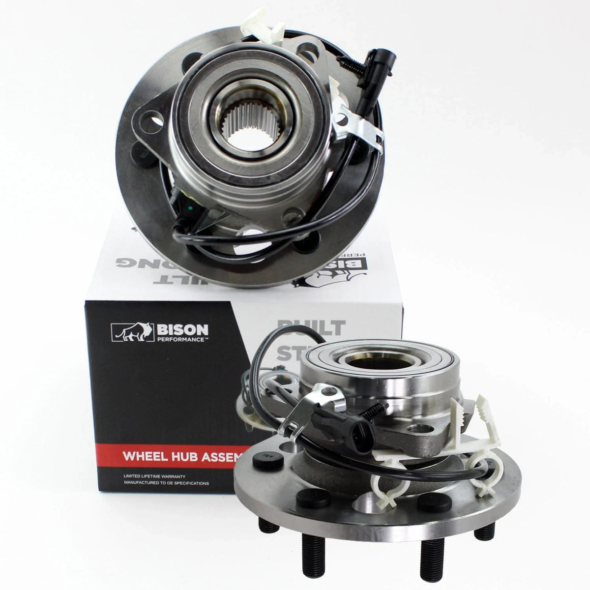 2pc Front Wheel Bearing Hub Assembly for Chevrolet GMC 4WD