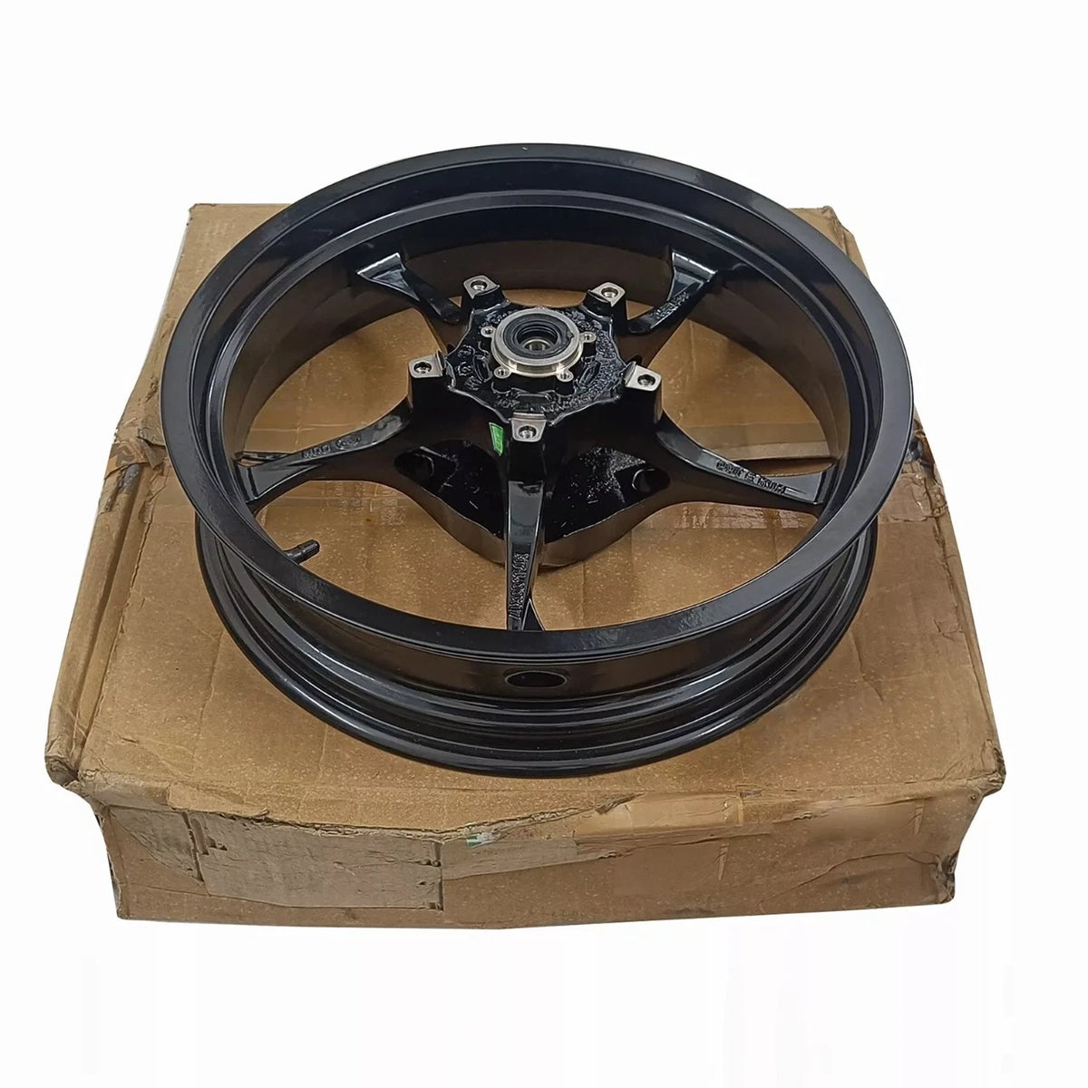 Black Alloy Rear Wheel Rim for KTM RC 200/390 (2022)