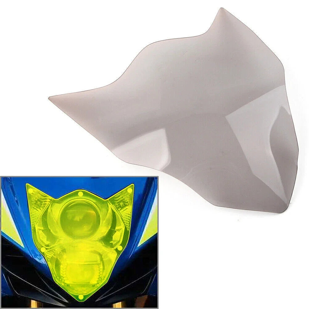 Smoke Headlight Guard Shield Lens Cover for Suzuki GSX-R600 (2014–2020)