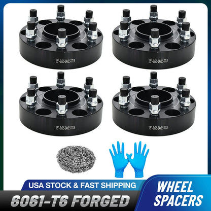 Set of 4 Hub Centric Wheel Spacers for Ram 1500 (2019–2023) 6x139.7