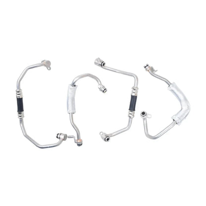 Set of 4 Turbo Charger Coolant Hose Line Kit for BMW 335i xDrive (2007–2013)