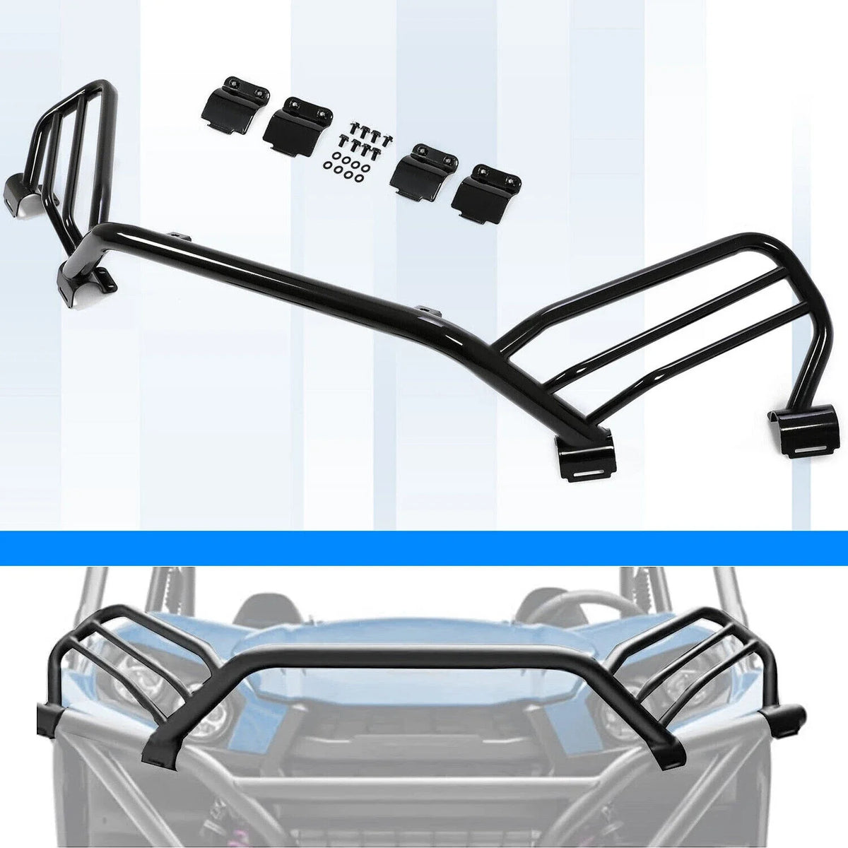 Front Bumper Brush Guard for Kawasaki Teryx Teryx4 (2016–2024) 99994-0618