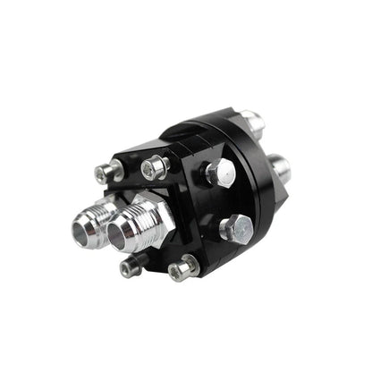 Oil Filter Relocation Kit with Universal Cooler Sandwich Plate Adapter