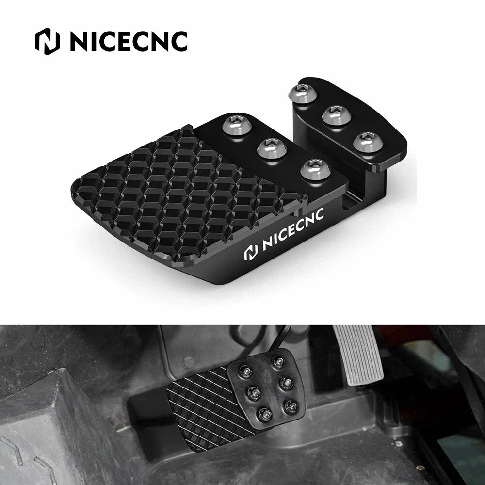 Aluminum Brake Pedal Extender for Can-Am Maverick X3 XRC XMR Turbo (2017–2023)