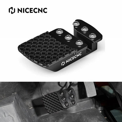 Aluminum Brake Pedal Extender for Can-Am Maverick X3 XRC XMR Turbo (2017–2023)
