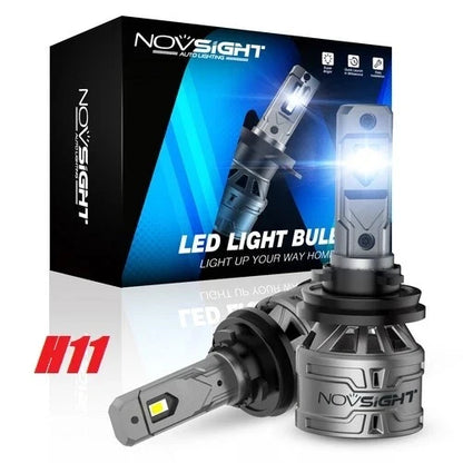 2X H11 H8 H9 LED Headlight Bulbs Kit 13000LM for NOVSIGHT