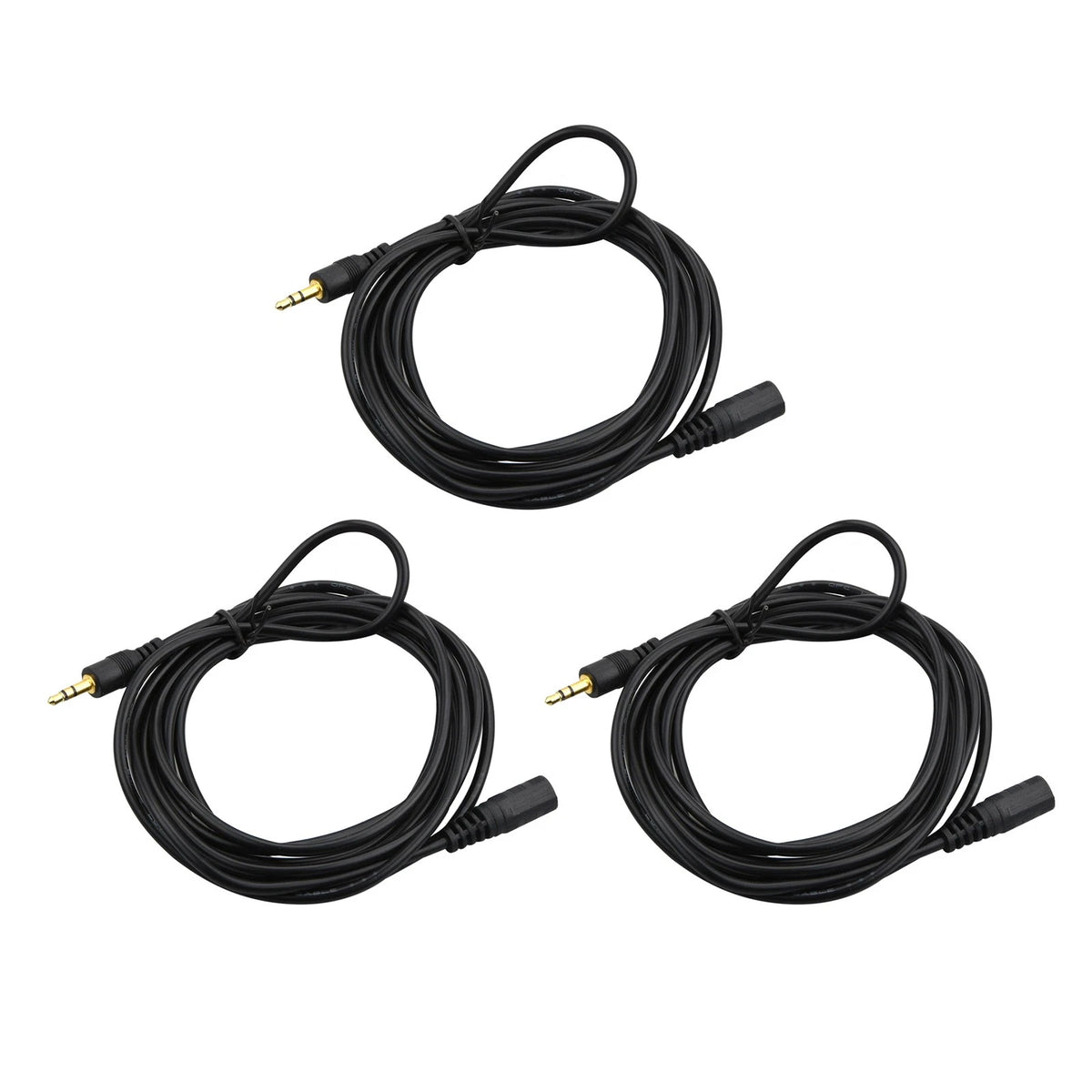 3.5mm Stereo Jack Male to Female Audio Aux Extension Cable (Universal)