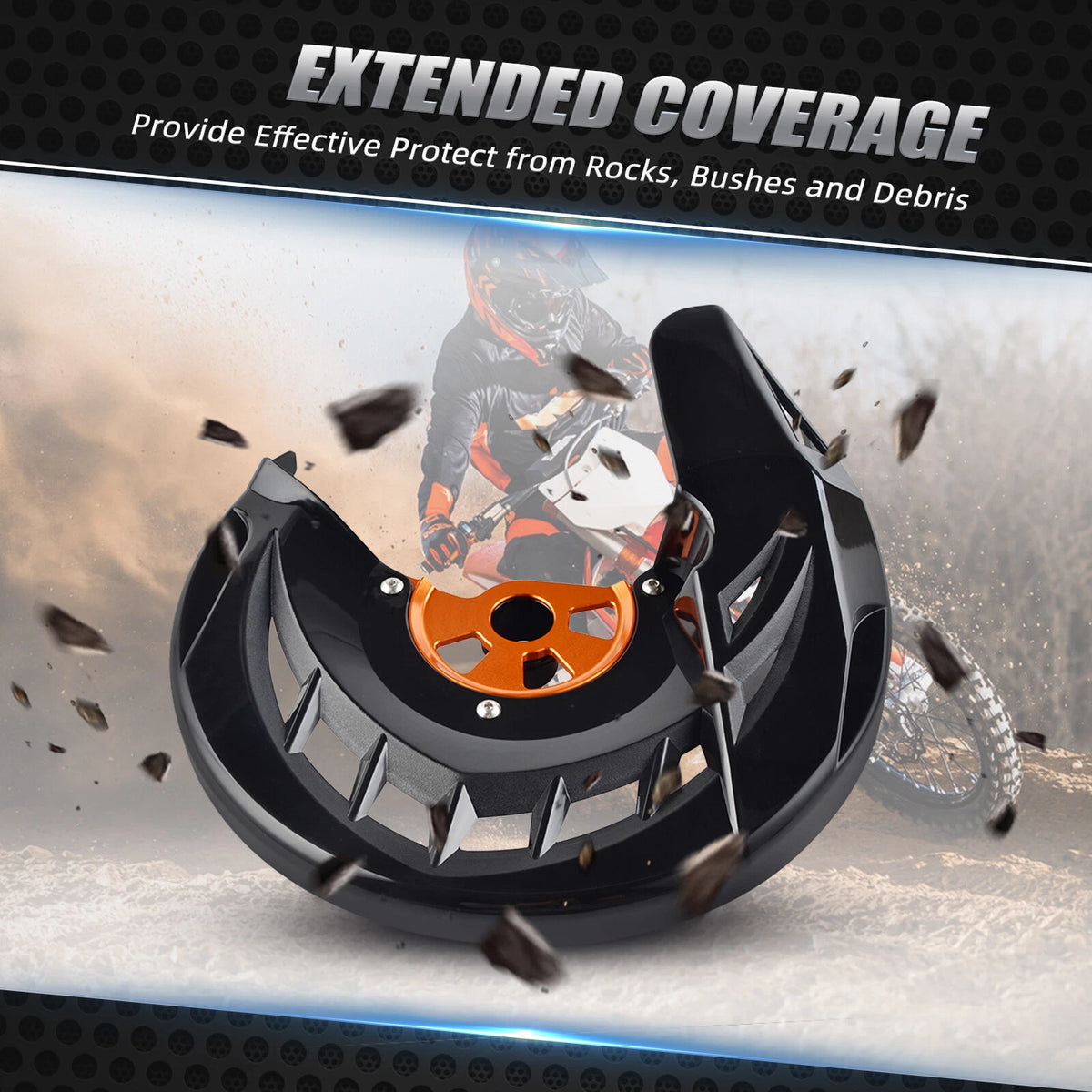 Front Brake Disc Cover Guard for KTM 125 250 300 400 450 500 525 530 EXC (2003–2015)