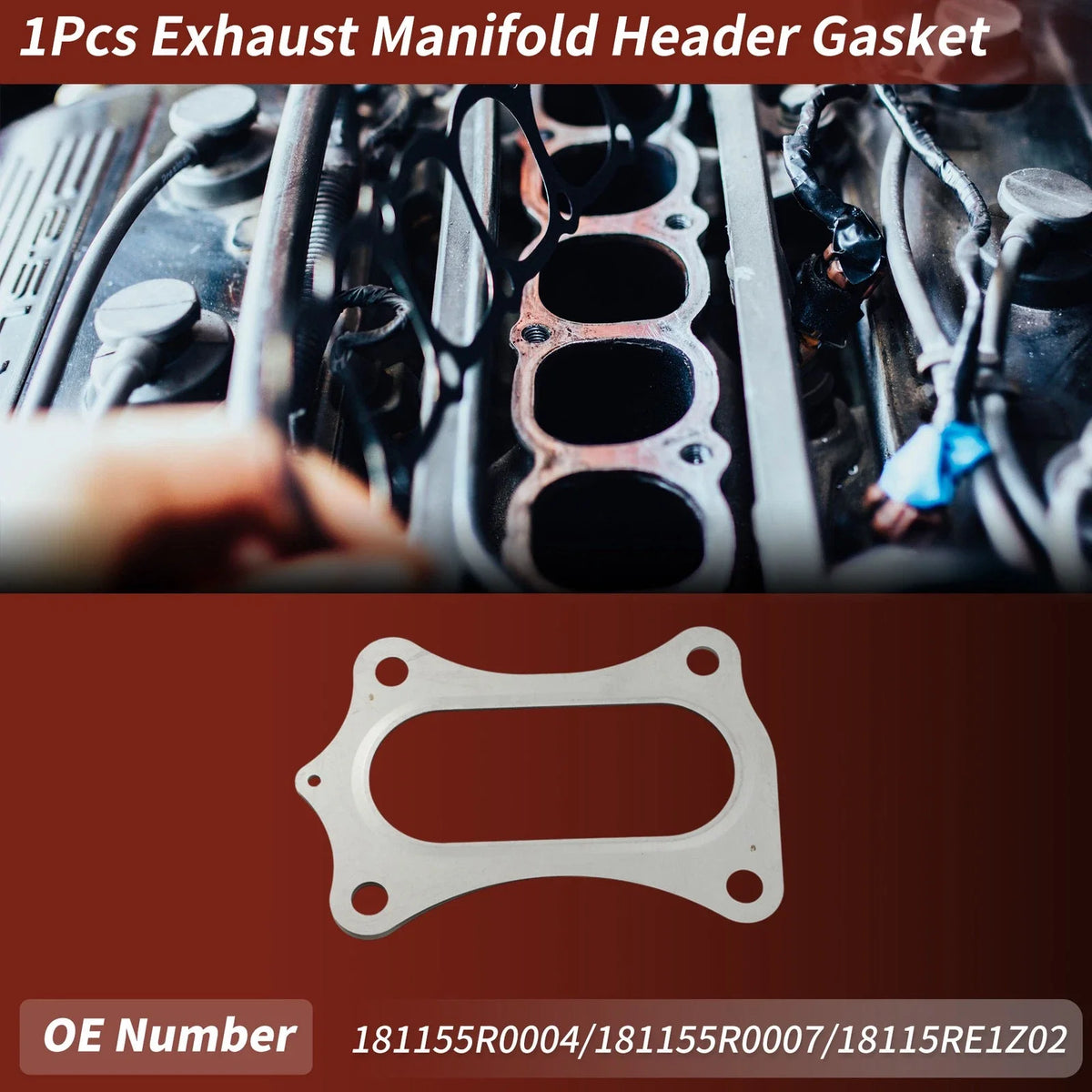 Exhaust Manifold Header Gasket for Honda HR-V (2015–2024) No. 181155R0004