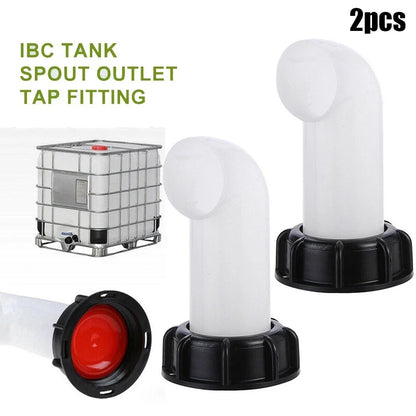 IBC tank spout outlet tap fitting for water oil diesel