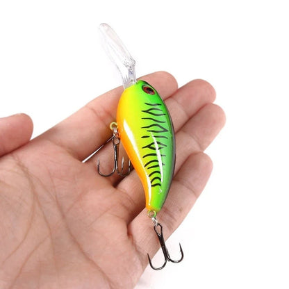 14g Multicolor Fat Lure 12cm for Bass Fishing